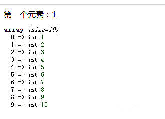 php里面只有索引数组吗