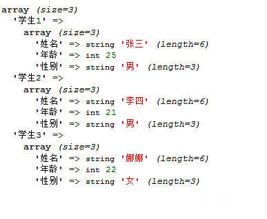 php数组里面可放数组吗