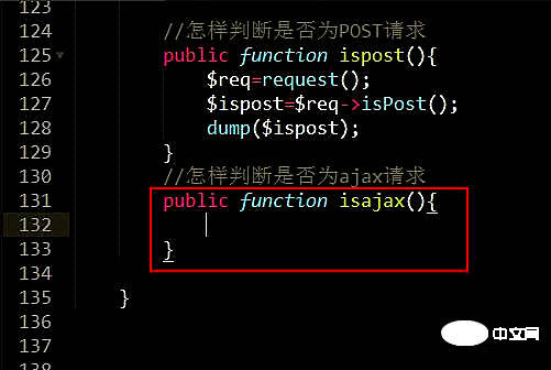 thinkphp5中如何判断是否为ajax请求