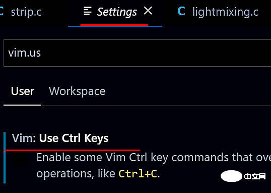 vscode中使用vim插件后ctrl+c无法使用