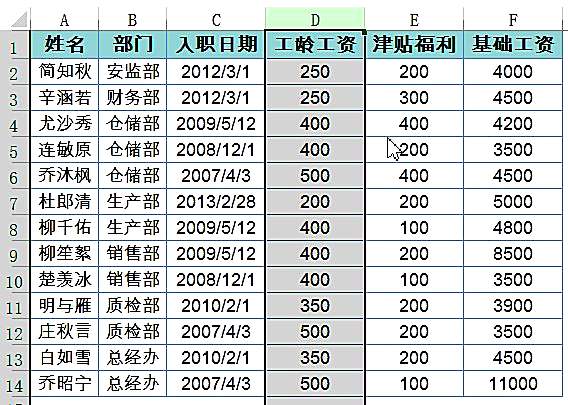 7个简单实用的Excel小技巧