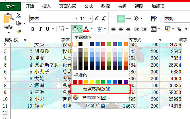 实用Excel技巧分享：两个为表格添加背景图的方法