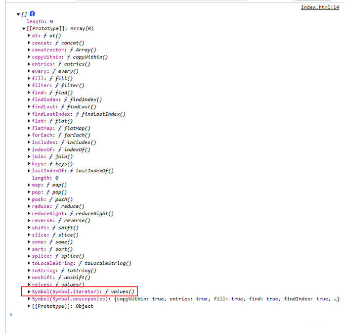 JavaScript迭代器知识点总结