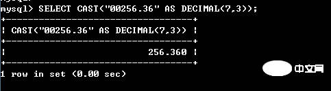 mysql中怎么将字符串转为浮点数
