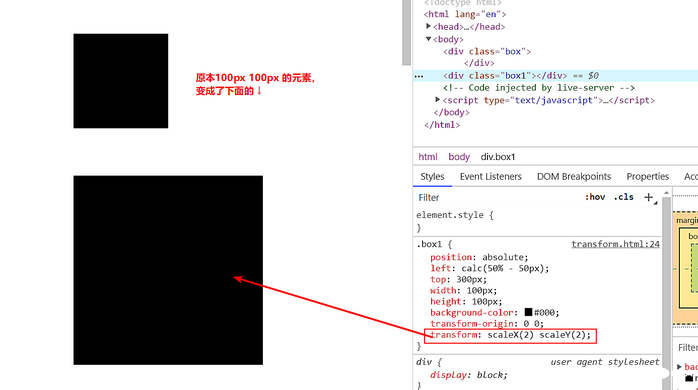 css3 scale表示什么