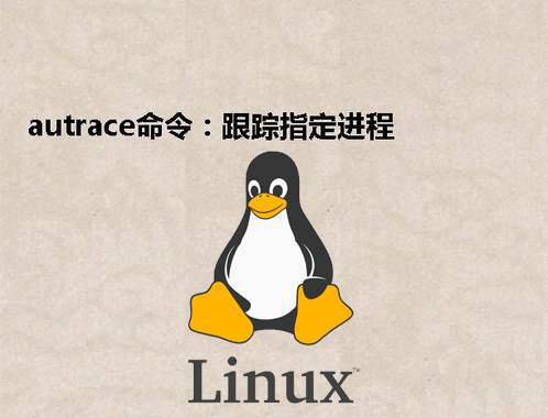 [Linux] autrace命令：跟踪指定进程