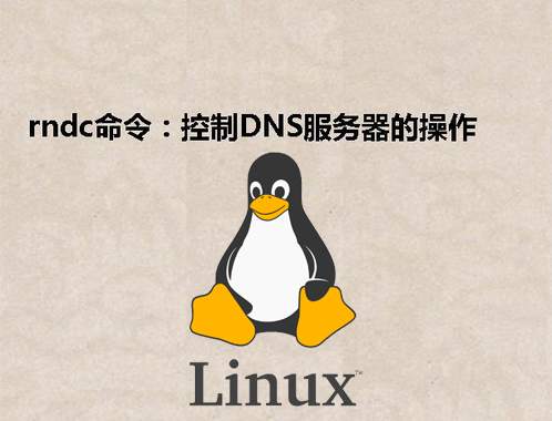 [Linux] rndc命令：控制DNS服务器的操作