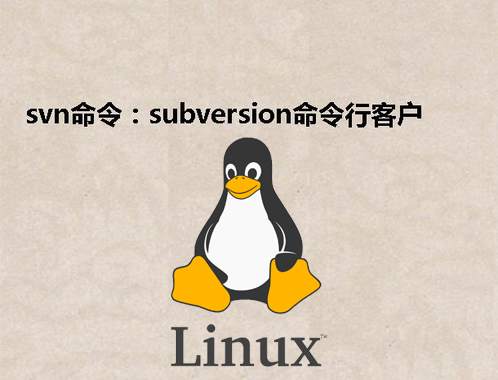 [Linux] svn命令：subversion命令行客户端程序